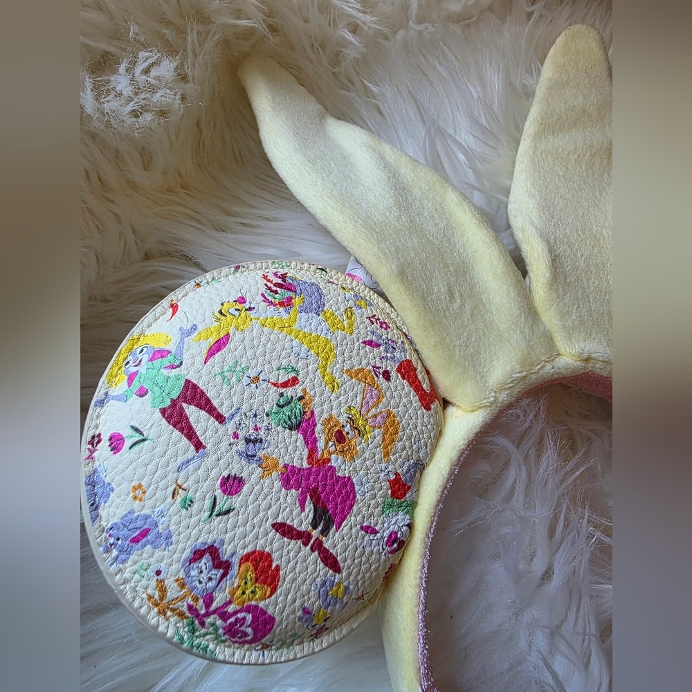 Minnie Ears Disney Bunny Easter Headband - Picture 5 of 8